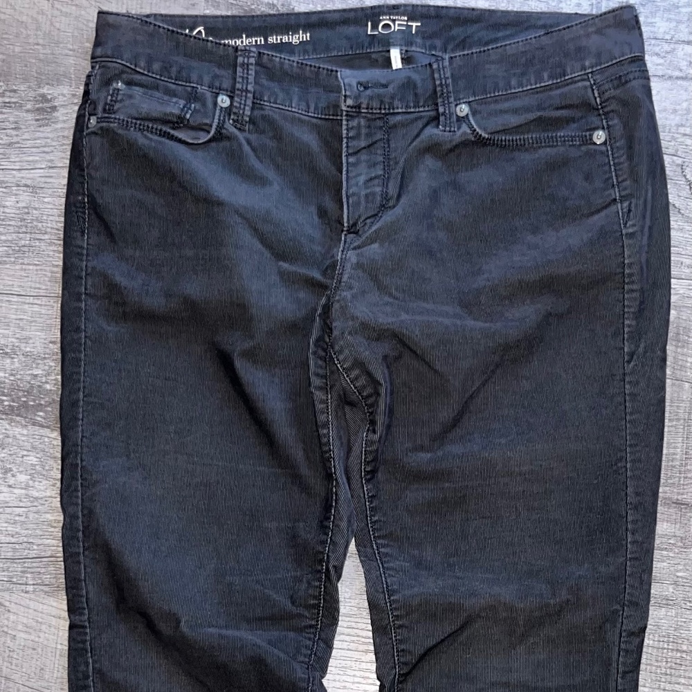 LOFT Women's Straight Leg Jeans - Dark Blue